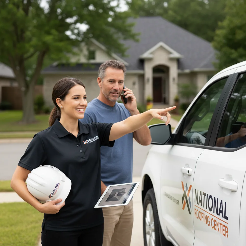 National Roofing Center customer support in Wanblee
